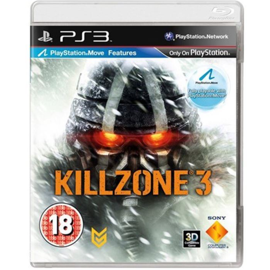 Killzone 3 - PlayStation 3 | PS3 original front cover on white background