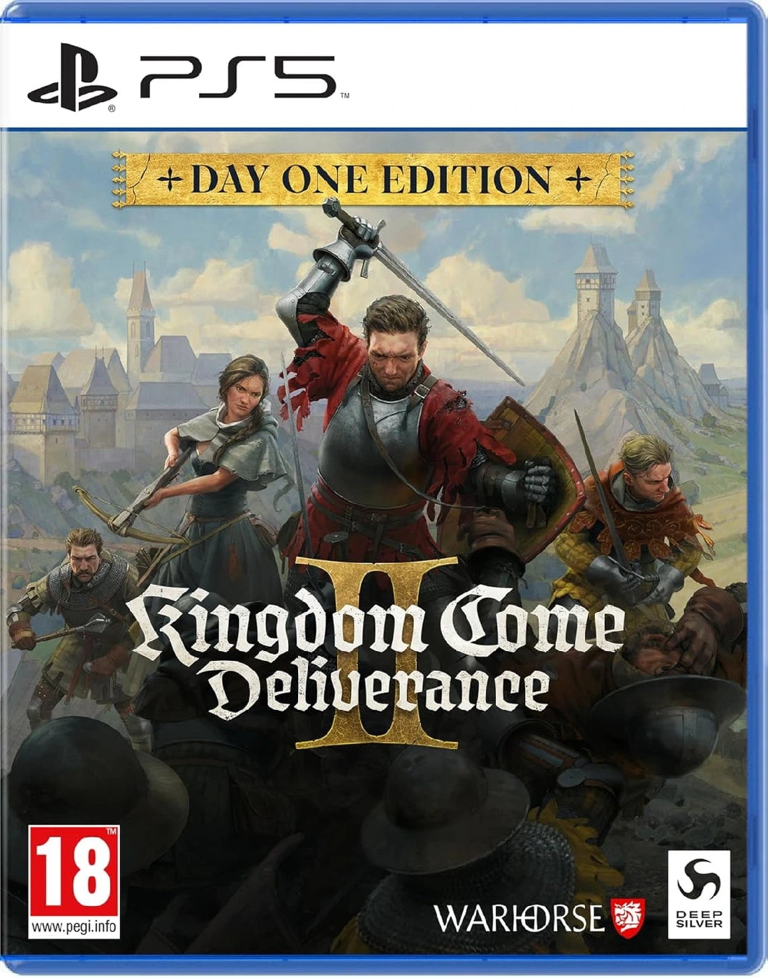 Kingdom Come Deliverance II - Day One Edition - Playstation 5 | PS5 front cover