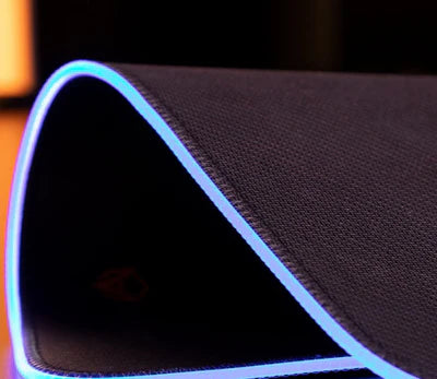 MeeTion PD120 Colorful Backlit Medium Gaming Mouse Pad