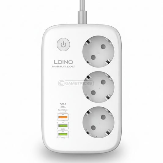 LDNIO Wi - Fi Smart Plug Power Strip with 3 plugs and 4 Usb chargers - gametricks