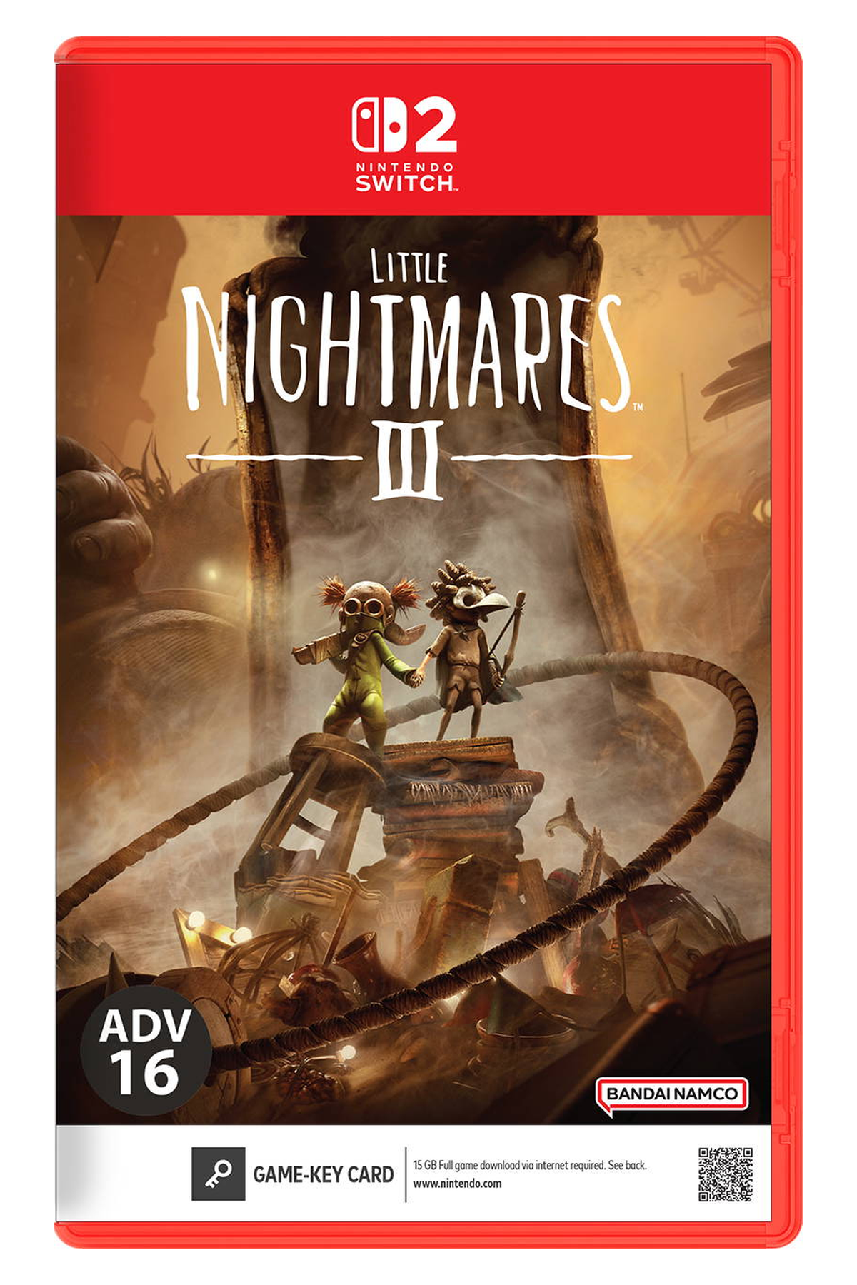 Little Nightmares III - Nintendo Switch 2 – Nintendo Switch 2 physical game cover, front view