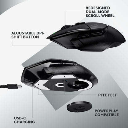 Logitech G502 X Lightspeed Wireless Gaming Mouse - gametricks