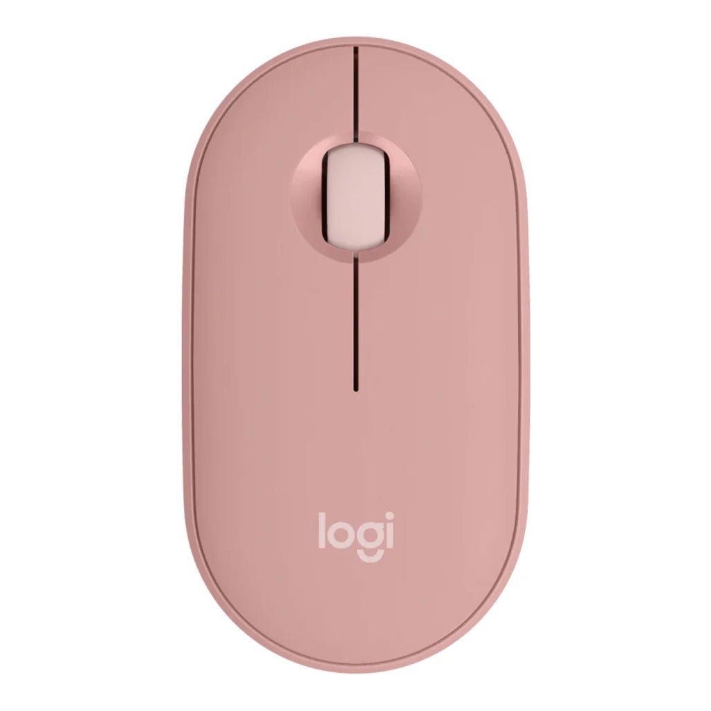 Logitech M350 Pebble Wireless Silent Mouse with Bluetooth or 2.4 GHz Receiver - gametricks