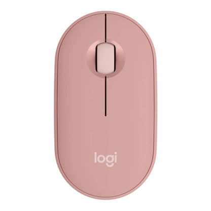 Logitech M350 Pebble Wireless Silent Mouse with Bluetooth or 2.4 GHz Receiver - gametricks