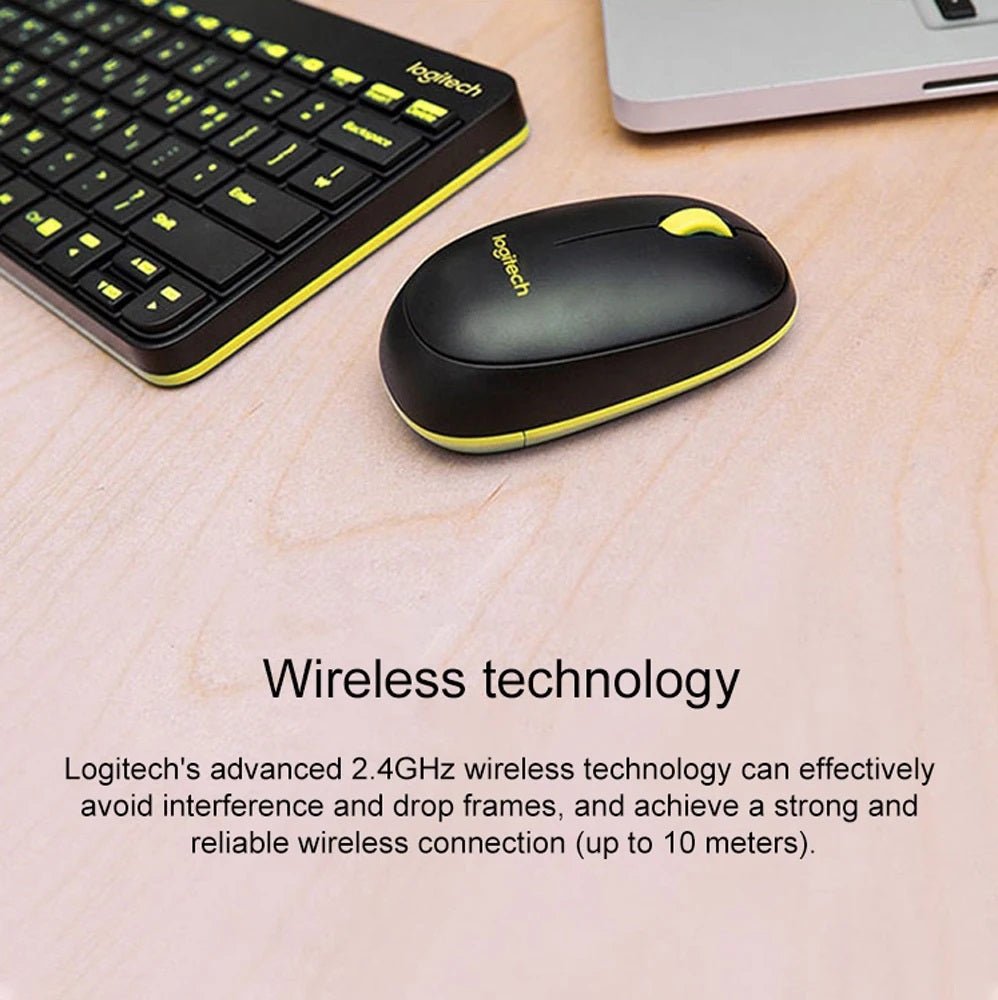 Logitech MK240 Nano Wireless Keyboard And Mouse Combo - gametricks