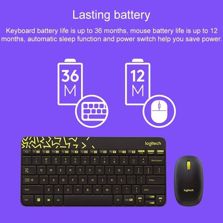 Logitech MK240 Nano Wireless Keyboard And Mouse Combo - gametricks