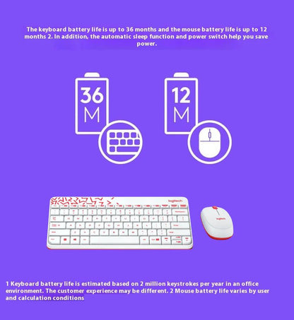 Logitech MK240 Nano Wireless Keyboard And Mouse Combo - gametricks