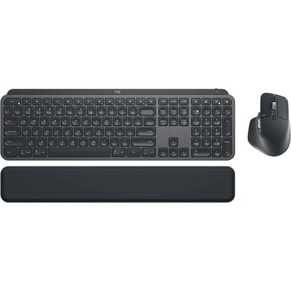 Logitech MX Keys Combo Wireless Keyboard And MX Master 3S Mouse With Palm Rest - gametricks