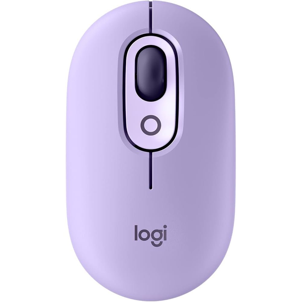 Logitech POP Bluetooth Wireless Mouse with Emoji Customizable Button – SilentTouch Clicks - gametricks