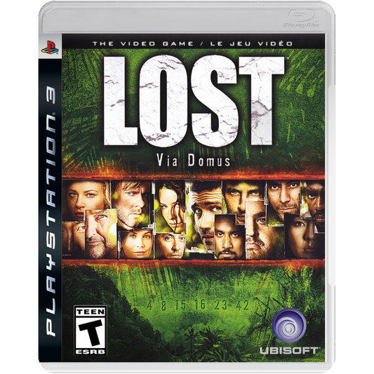Lost Via Domus PS3 original game case front cover on white background