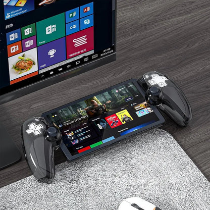 Lucky Fox PlayStation Portal, PS Portal Crystal Case | Cover - Transparent Black - gametricks