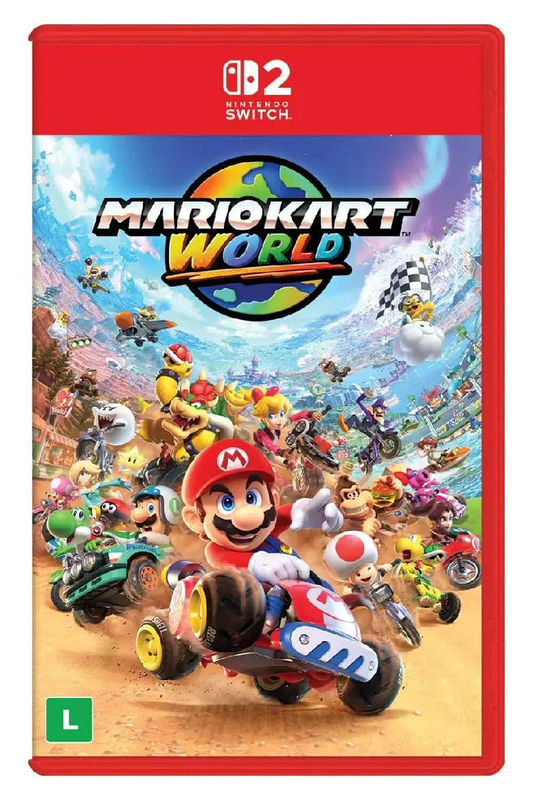 Mario Kart World - Nintendo Switch 2 – Nintendo Switch 2 physical game cover, front view