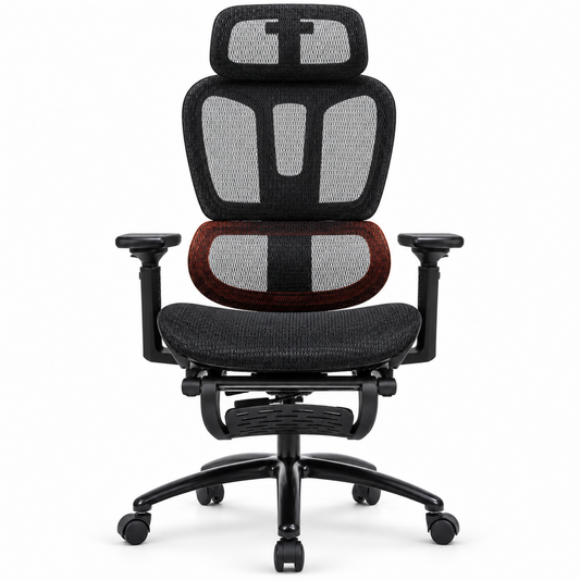Meetion CHR31 Gaming Chair upright front view