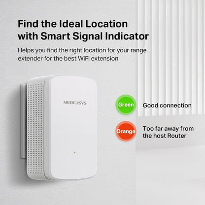 MERCUSYS ME10 300 Mbps WiFi Range Extender with WPS One - Touch Setup - gametricks