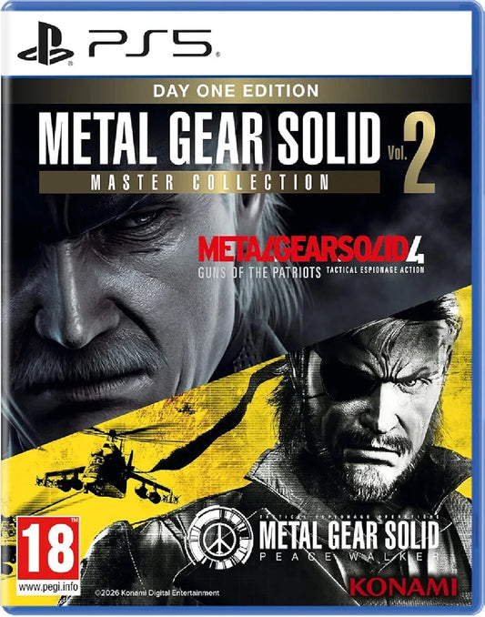 Metal Gear Solid: Master Collection Vol. 2 - Day One Edition - PlayStation 5 | PS5 front cover