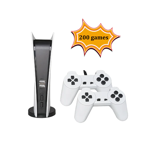 GS5 TV Console Retro , wired joysticks and 200 games onboard