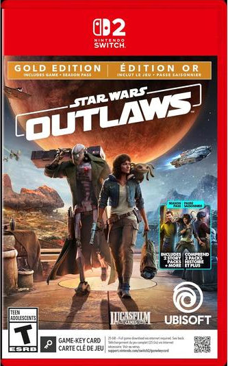 Star Wars Outlaws - Gold Edition, Nintendo Switch 2 UBISOFT