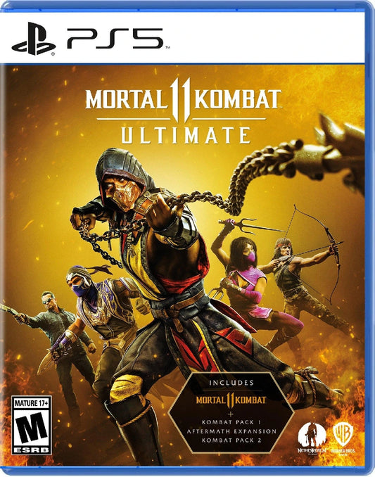Mortal Kombat 11 Ultimate - PlayStation 5 | PS5 front cover