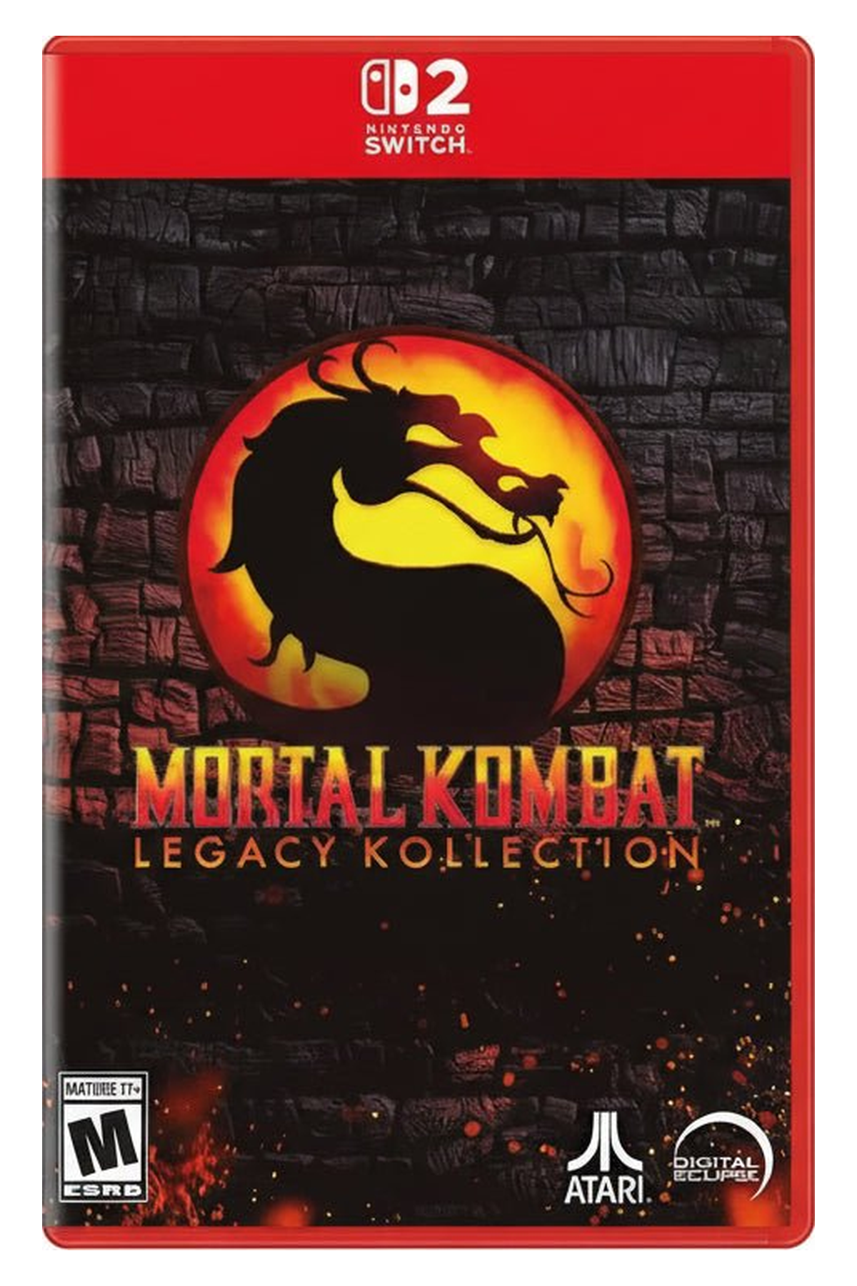 Mortal Kombat Legacy Kollection - Nintendo Switch 2 – Nintendo Switch 2 physical game cover, front view