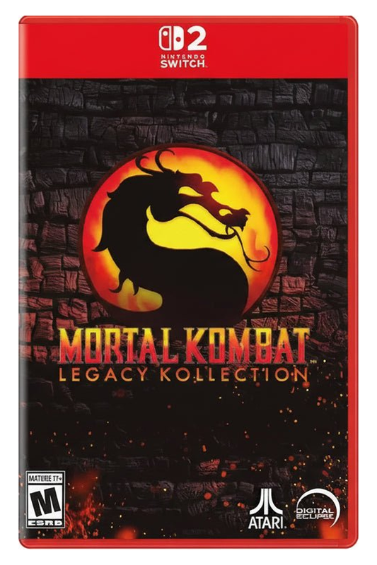 Mortal Kombat Legacy Kollection - Nintendo Switch 2 – Nintendo Switch 2 physical game cover, front view