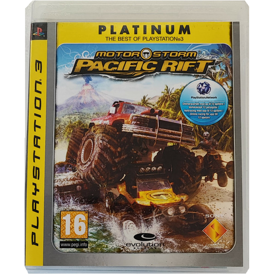 MotorStorm: Pacific Rift Platinum - PlayStation 3 | PS3 original front cover on white background