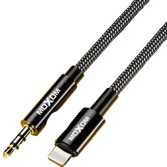 MOXOM Audio Cable Lightning to 3.5mm Jack Adapter - gametricks