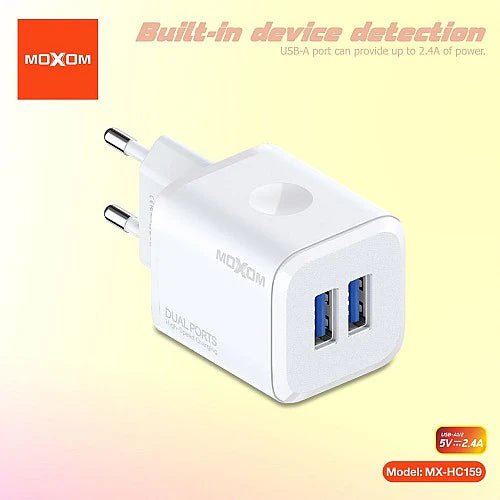MOXOM Dual USB - A High - Speed Charger - gametricks