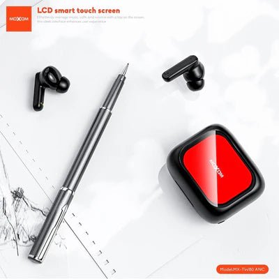 Moxom MX - TW80 ANC Earbuds with Touch Screen - gametricks