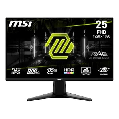 MSI MAG 255F E20 24.5-Inch FHD 200Hz, 0.5ms, HDR Ready, Gaming Monitor