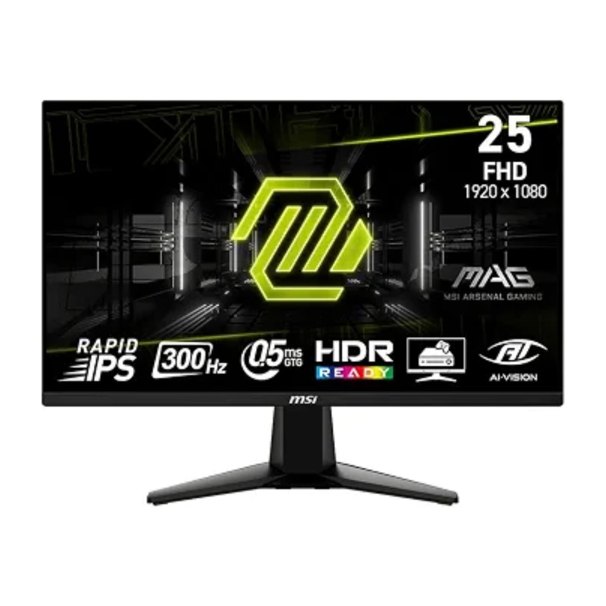 MSI MAG 255XF 25" FHD 300Hz 0.5ms Rapid IPS Gaming Monitor