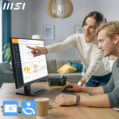 msi PRO MP243L E14 24-inch IPS FHDGaming Office Monitor, 144Hz, Free-Synch, HDR Ready