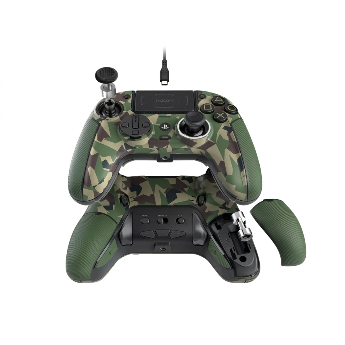Nacon Revolution 5 Pro Wireless Gaming Controller For PS5 | PS4 | PC - Forest Camo