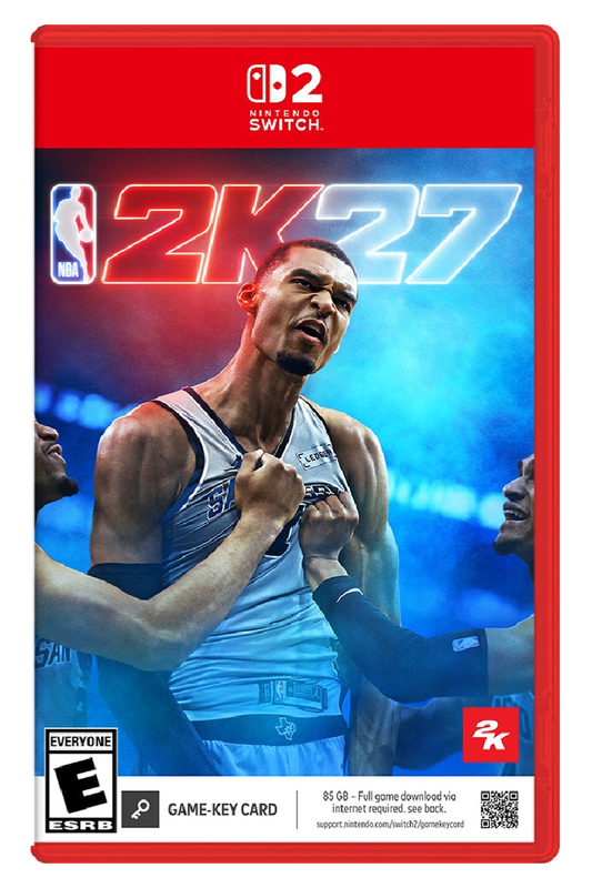 NBA 2K27 - Nintendo Switch 2 – Nintendo Switch 2 physical game cover, front view