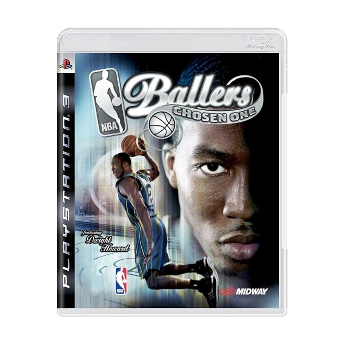 NBA Ballers Chosen One PS3 front cover on white square background