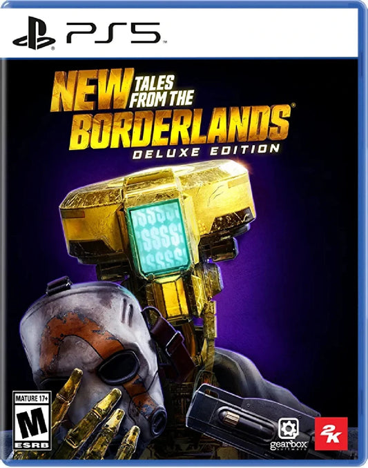 New Tales from the Borderlands Deluxe Edition - PlayStation 5 front cover