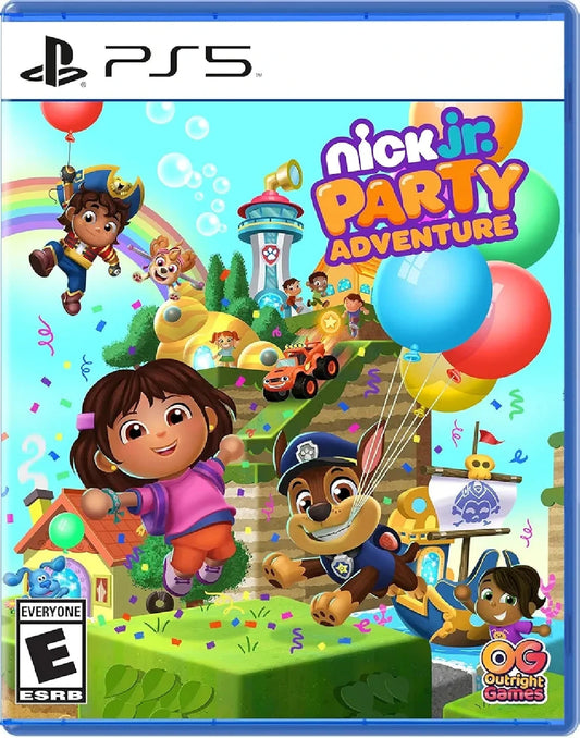 Nick Jr. Party Adventure - PlayStation 5 | PS5 front cover