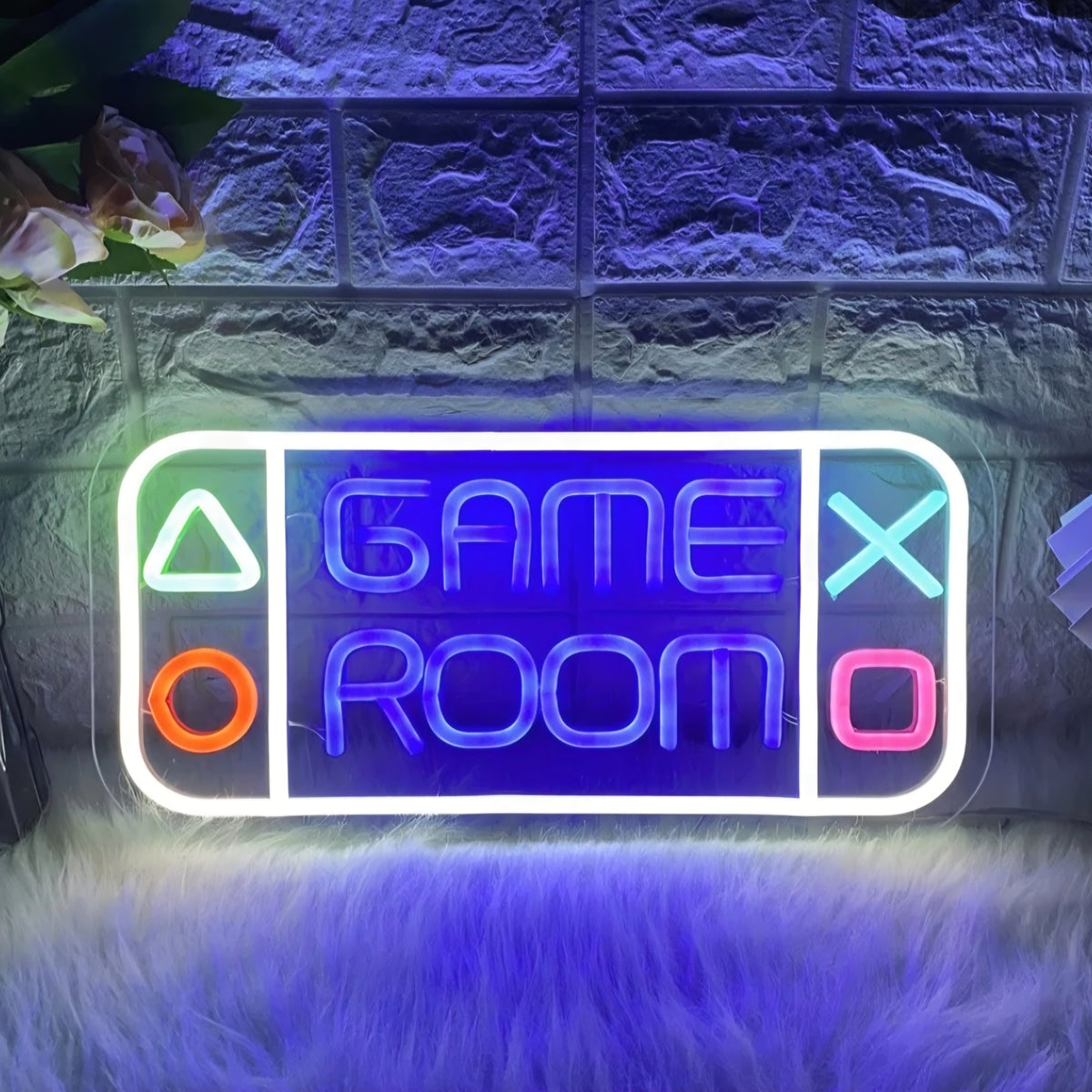 LED Light Neon Sign For Wall Decor 40×20 cm - Nintendo Design