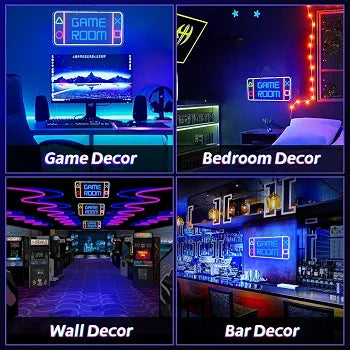 LED Light Neon Sign For Wall Decor 40×20 cm - Nintendo Design