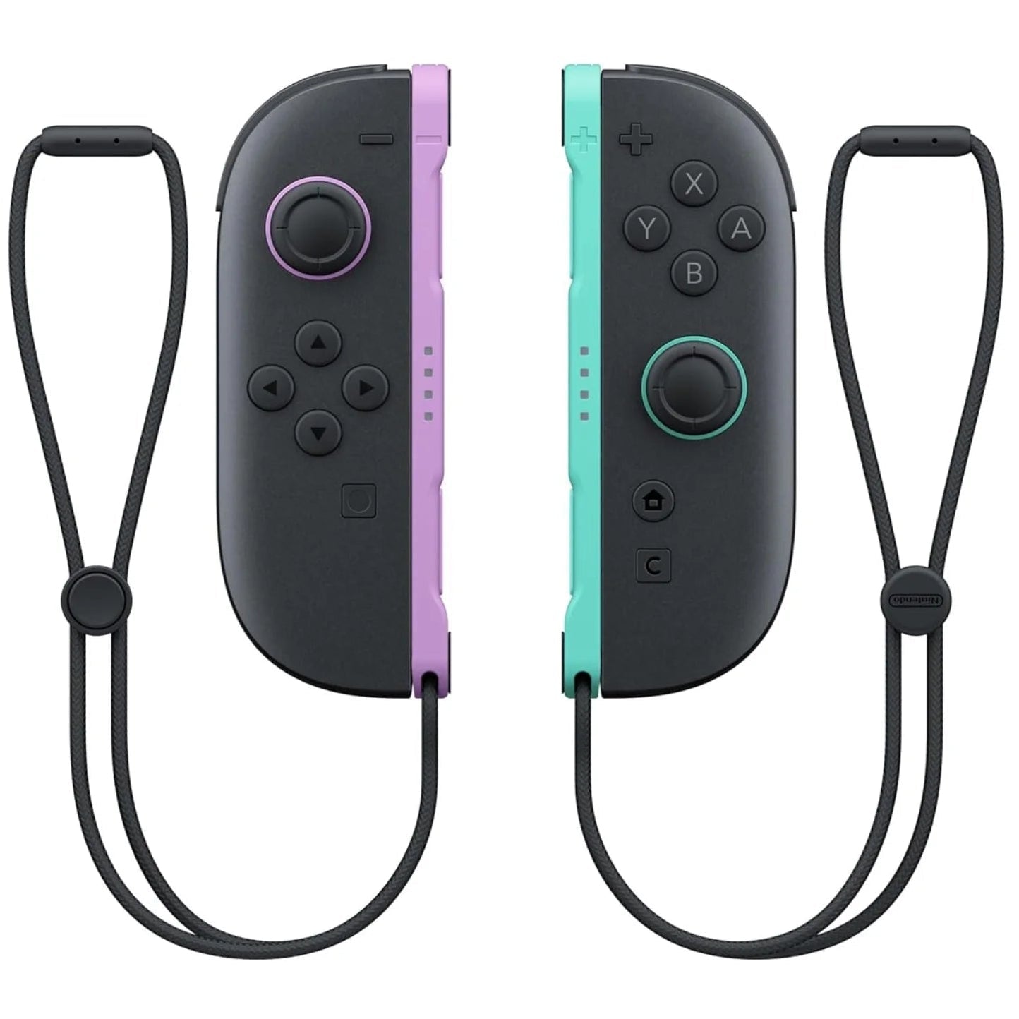 Nintendo Joy - Con 2 Pair, Light Purple and Light Green - gametricks