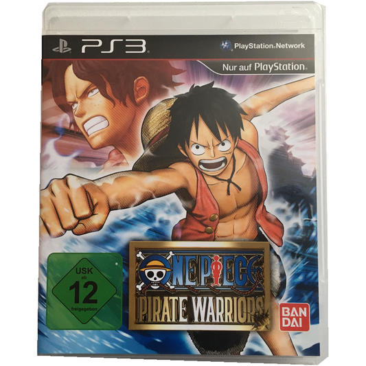 One Piece: Pirate Warriors - PlayStation 3 | PS3 original front cover on white background