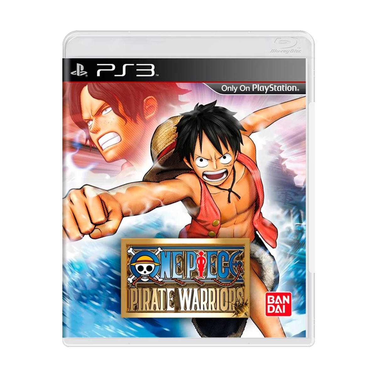 One Piece Pirate Warriors PS3 front cover on white square background
