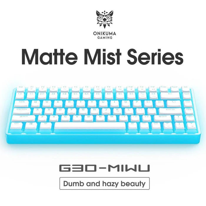Onikuma G30 84 - Key 60% RGB Mechanical Keyboard - gametricks