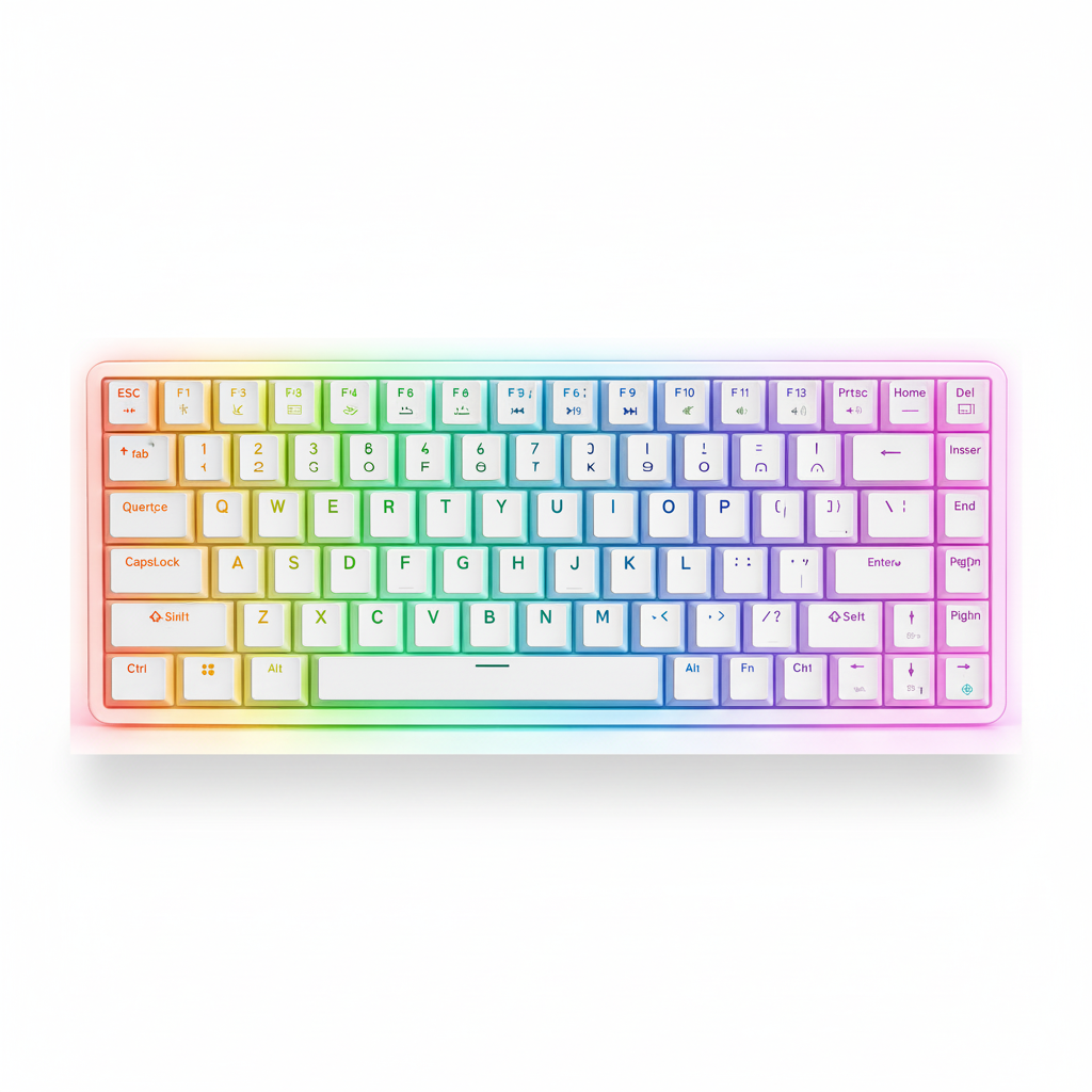 Onikuma G30 84 - Key 60% RGB Mechanical Keyboard - gametricks
