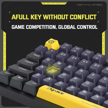 Onikuma G38 98 Keys RGB Wired Mechanical Gaming Keyboard - gametricks
