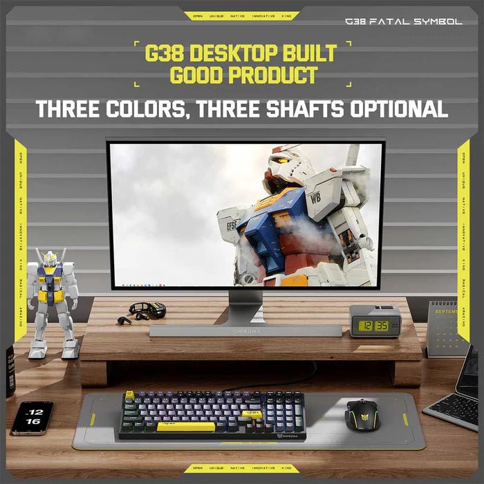 Onikuma G38 98 Keys RGB Wired Mechanical Gaming Keyboard - gametricks
