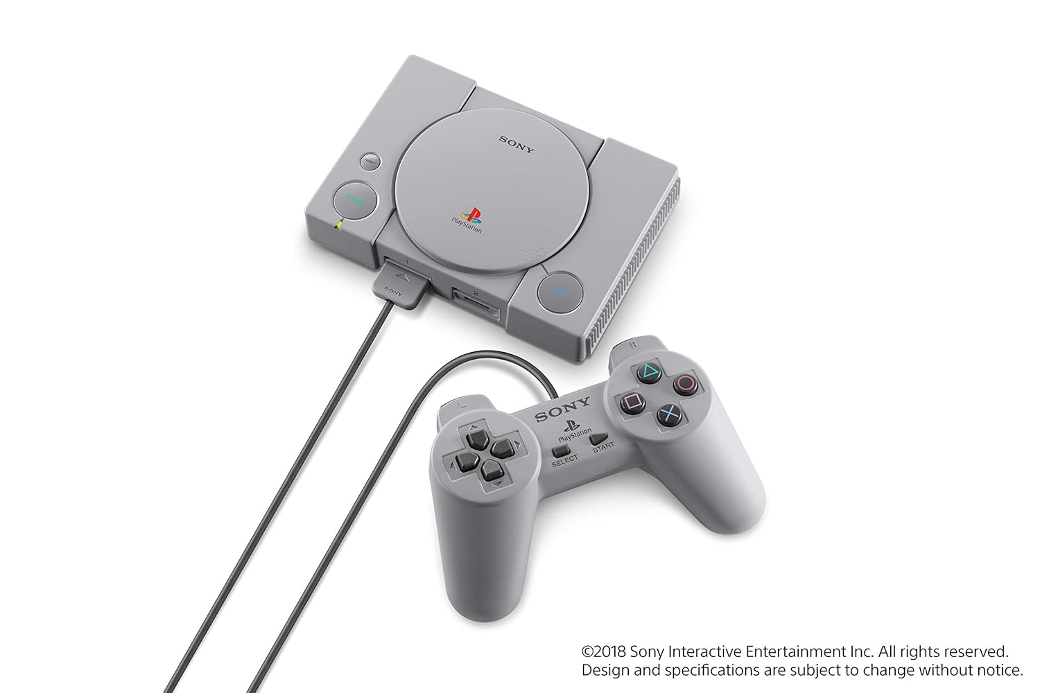 Original Sony PlayStation Classic Mini Console With 20 Classic Games - gametricks