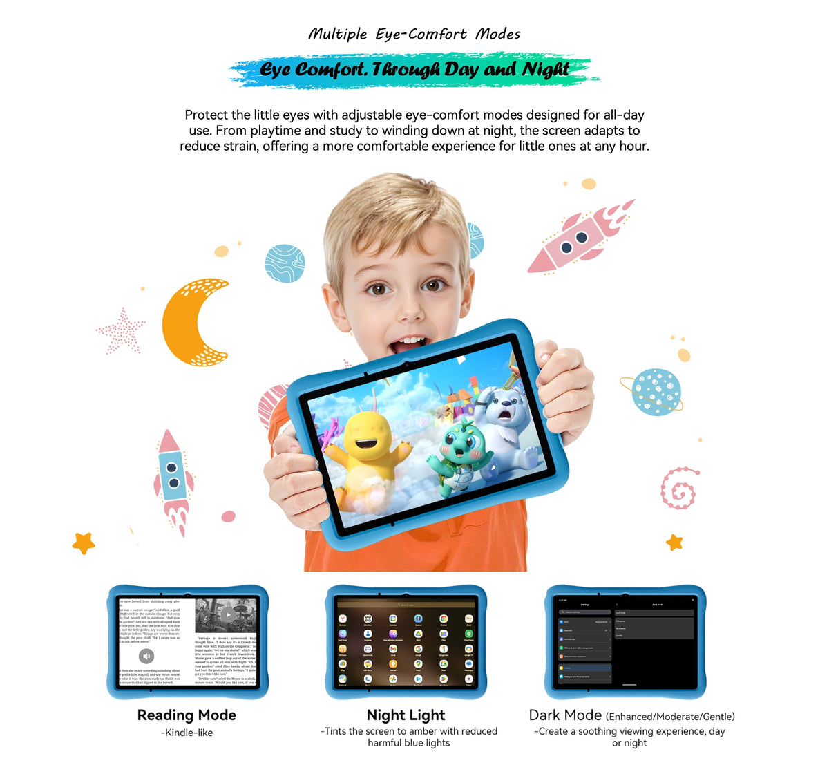 OSCAL Pad 60 Kids tablet features