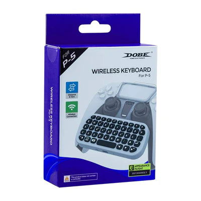 DOBE Wireless Mini Keyboard For PS5 Controller DOBE