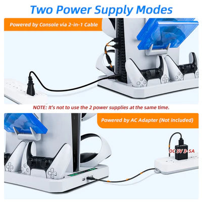 iPlay Multifunctional Cooling Stand with Charging Dock For Dualsense & PS VR2 Controllers IPLAY