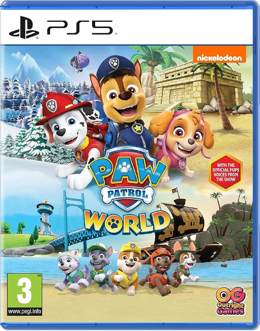 Paw Patrol World - PlayStation 5 | PS5 front cover